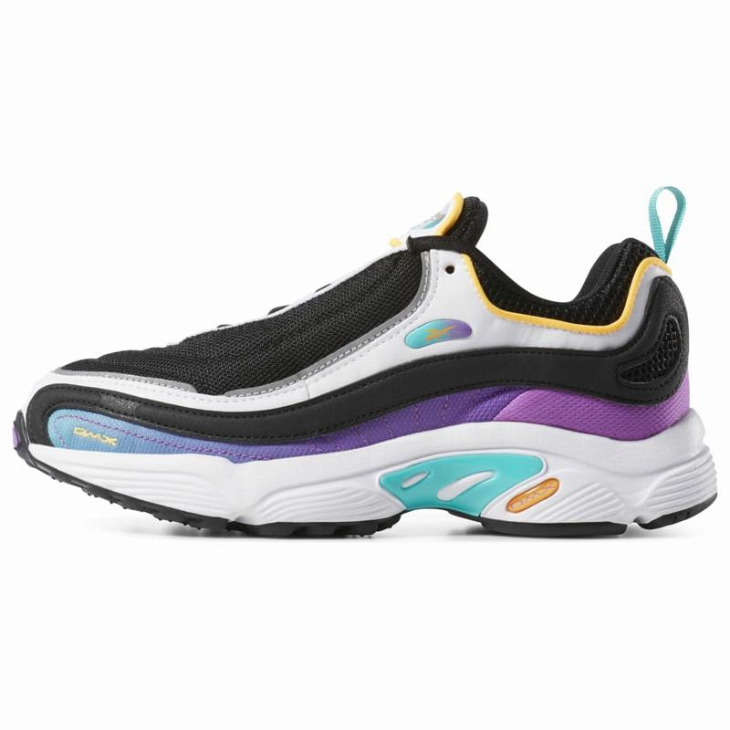 Tenisi Reebok Daytona Dmx Barbati Negrii/Turcoaz/Aurii Romania KD7739LU